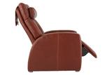 The Positive Posture Luma Designer Brighton Unbridled Leather Zero  Gravity Recliner Chair