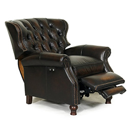 Barcalounger Presidential II Leather Recliner Chair 