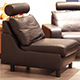 Stressless E200 LoveSeat Sofa in the Paloma Chocolate Leather