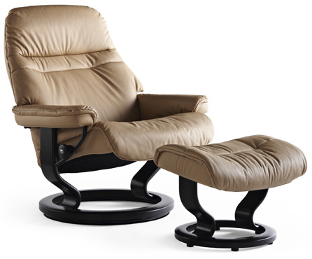 Stressless Sunrise Power LegComfort Classic Base Recliner Chair