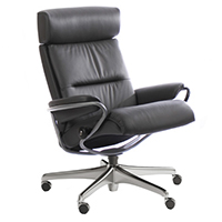 Stressless Tokyo High Back Office Desk Chair with Adjustable Headrest by Ekornes
