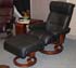 Stressless Paloma Black Leather Chair