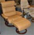 Stressless Paloma Tan Leather Chair