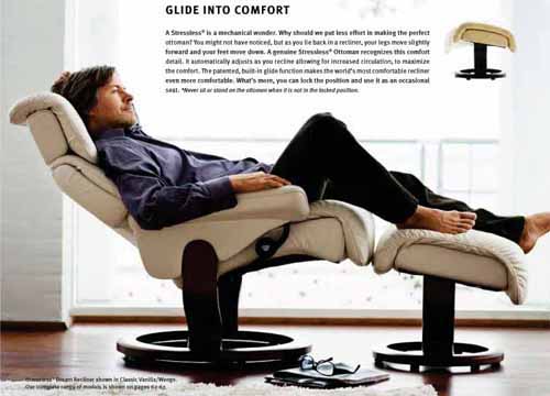 Stressless Vision Recliner Chairs by Ekornes