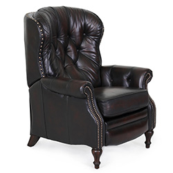 Barcalounger Kendall II Leather Recliner Chair 