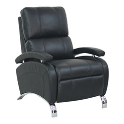 Barcalounger Oracle II Recliner Black Leather Chair 
