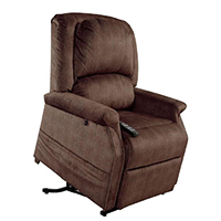 Mega Motion AS-3001 Cedar Chocolate Electric Power Recline Easy Comfort Lift Chair Recliner