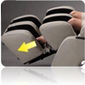 Osaki OS-7200H Executive Zero Gravity Massage Chair Recliner Ottoman