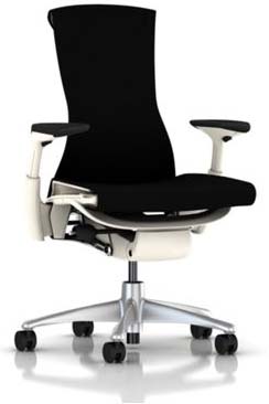 NEW Herman Miller Embody Chair Black Rhythm   Titanium  